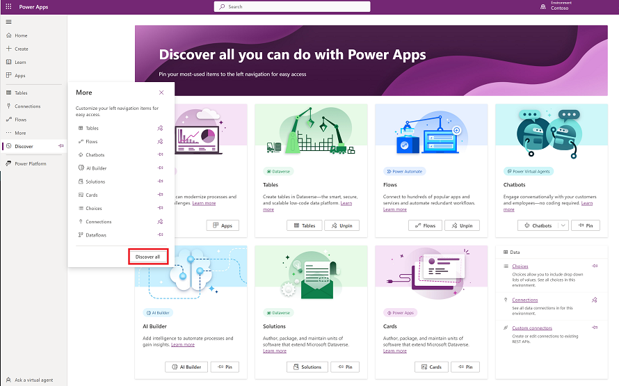 Ontdek de mogelijkheden van Power Apps: